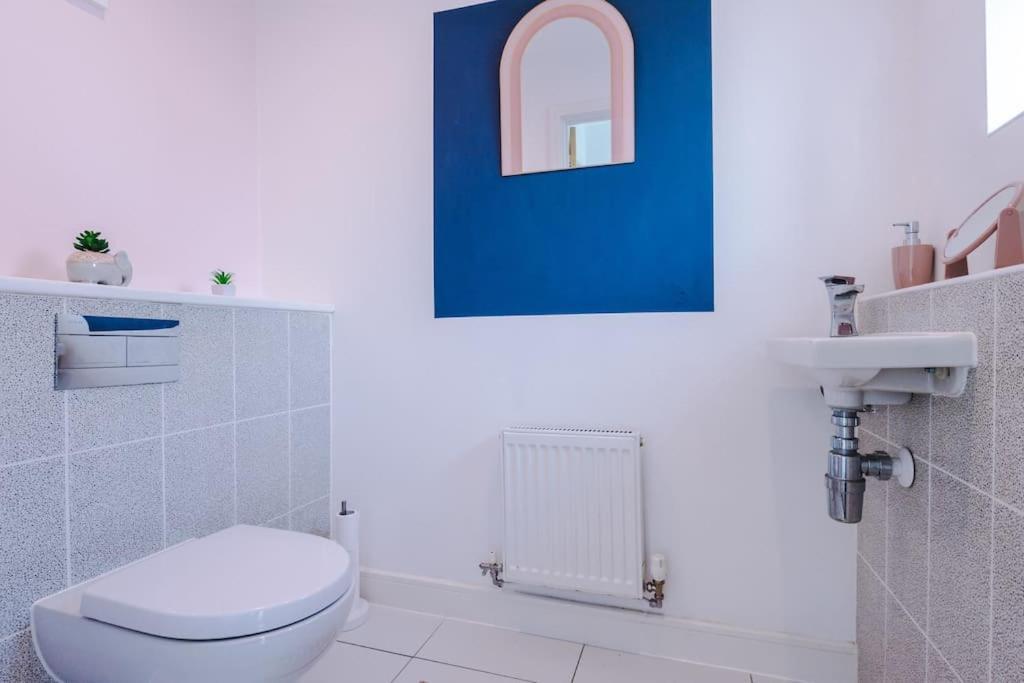 Modern Townhouse Near Coop Live Etihad Villa Manchester Buitenkant foto